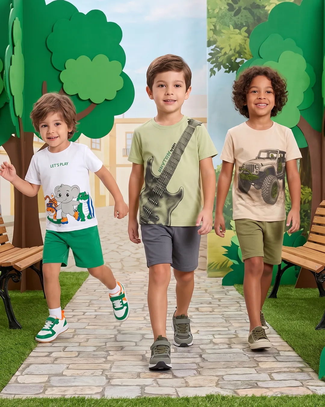 Conjuntos Masculinos 4 ao 8