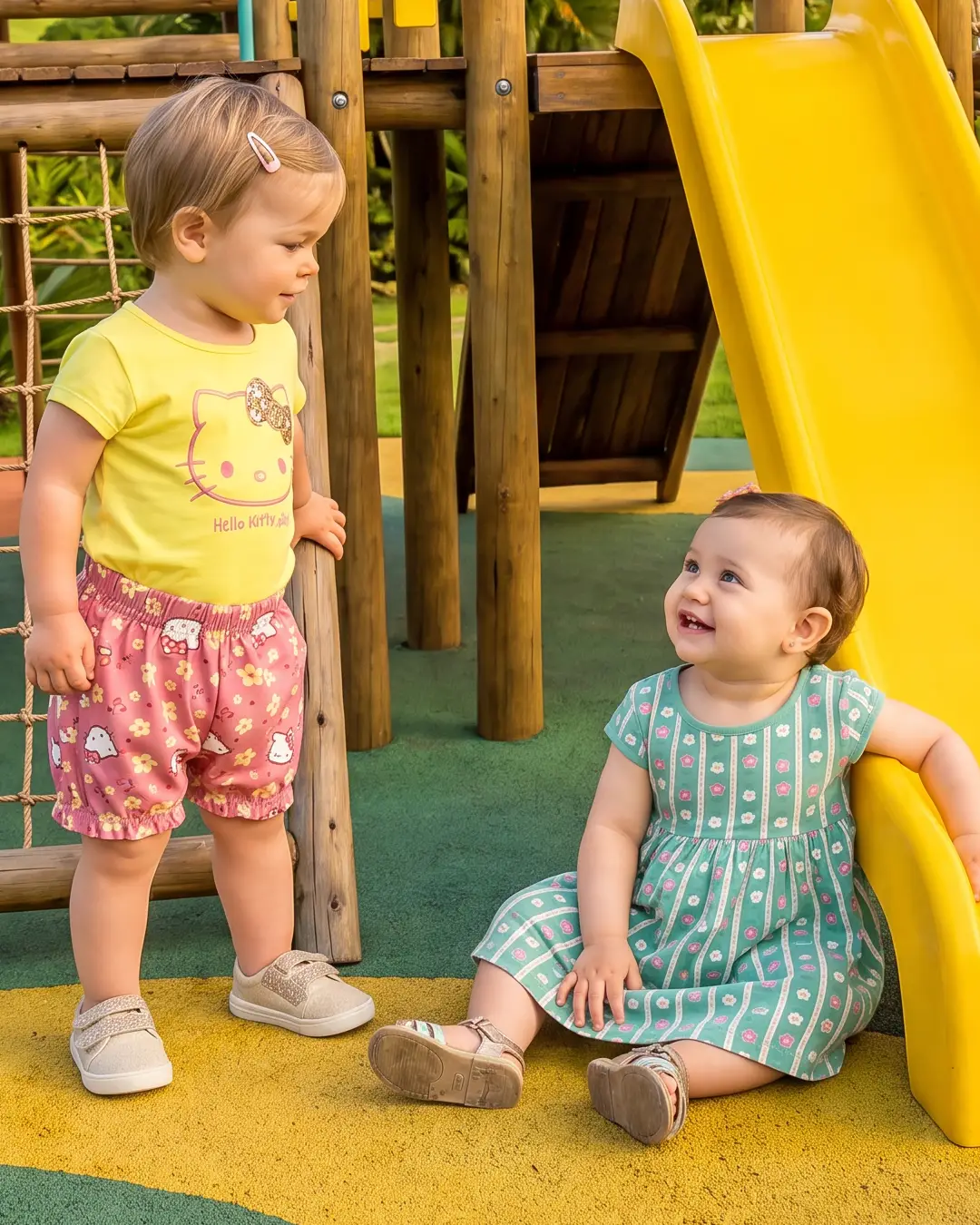 Bebê Feminino • Conjuntos e Vestidos Verão