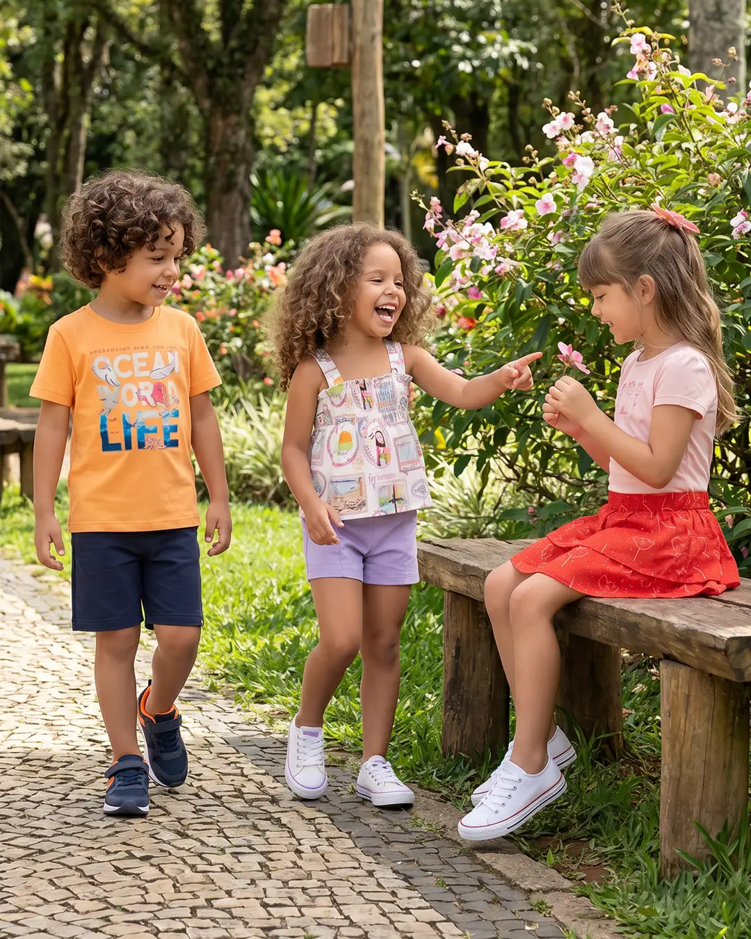 Conjuntos Infantil Verão