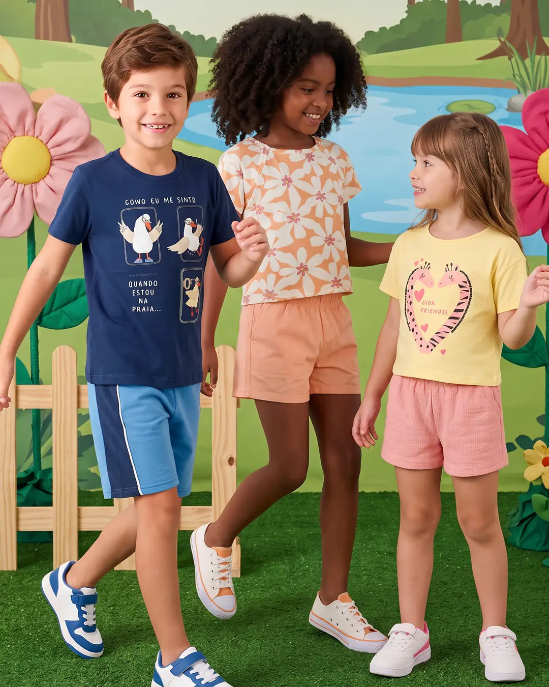 Conjuntos Infantil Verão